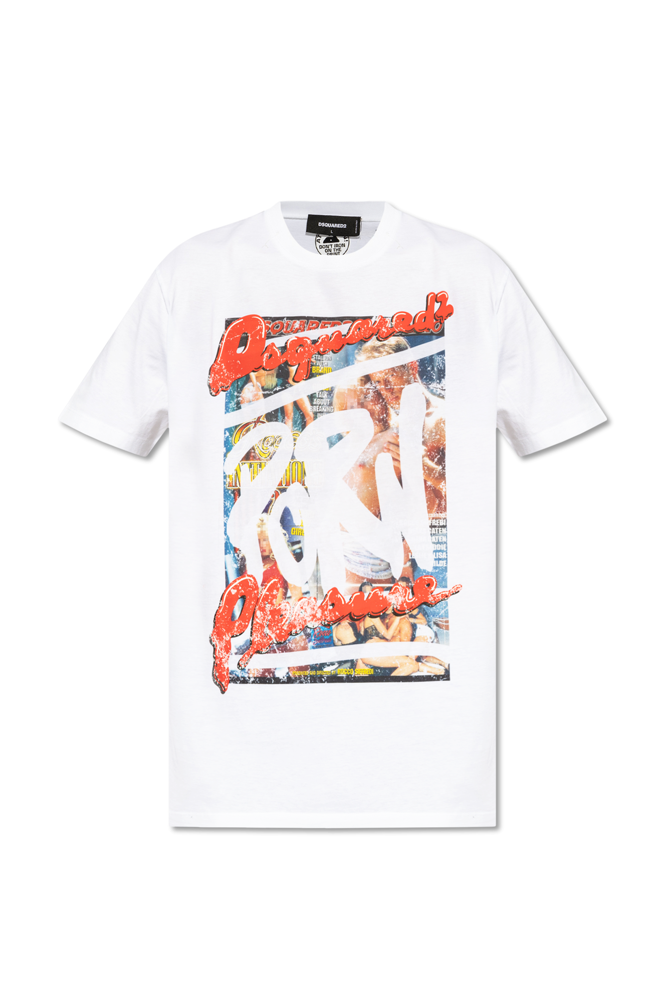 White Dsquared2 x Rocco Dsquared2 - Adidas OMeally Blondey T